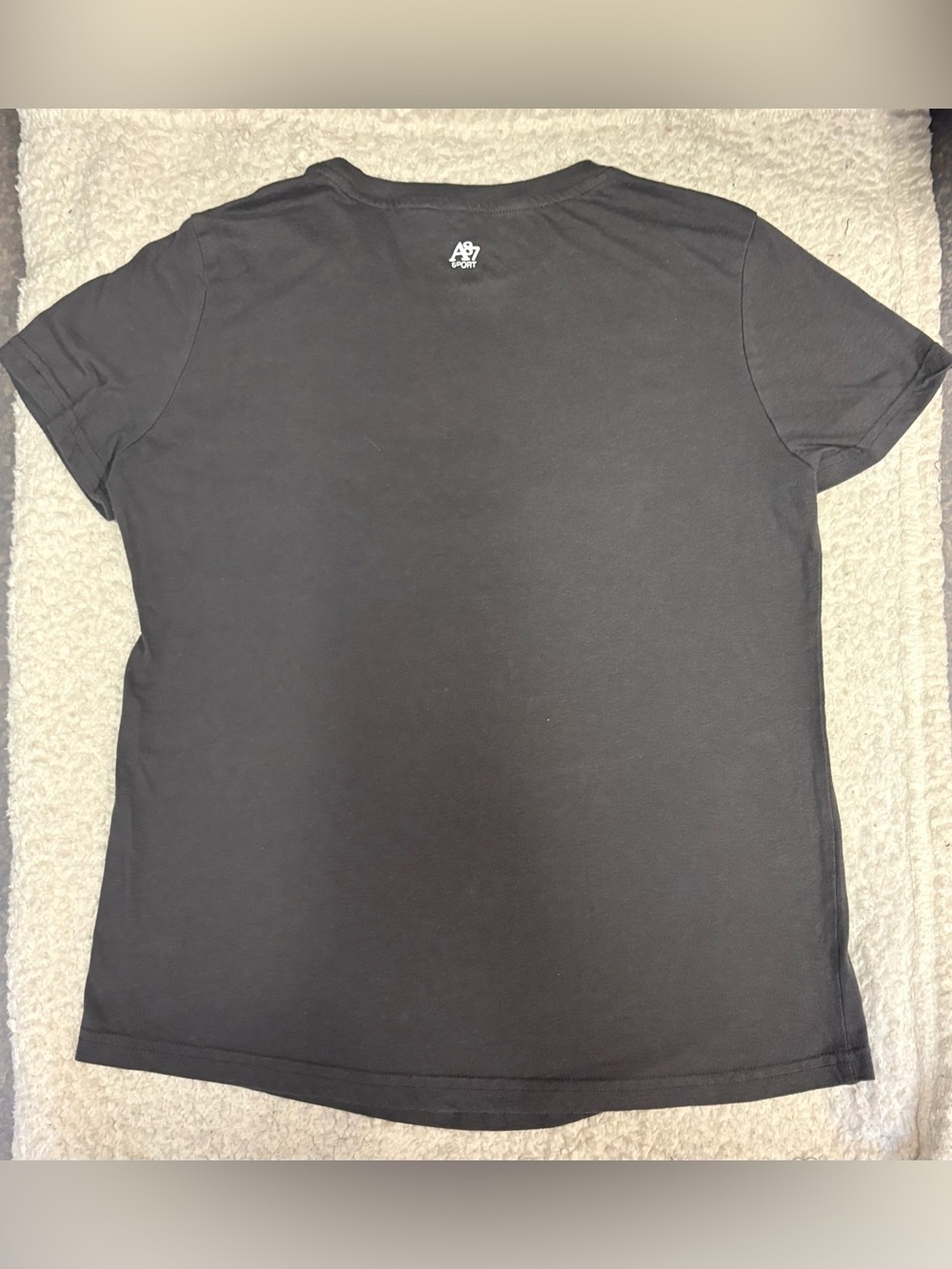 Aeropostale gray Tee with Lilac Logo Print - Picture 5 of 5